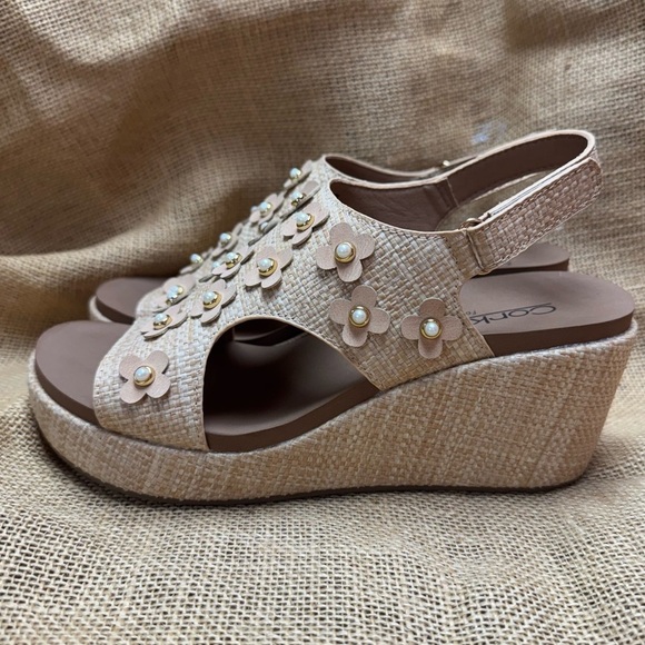 Corkys Women's Tan Sandals Carleys - Picture 5 of 7